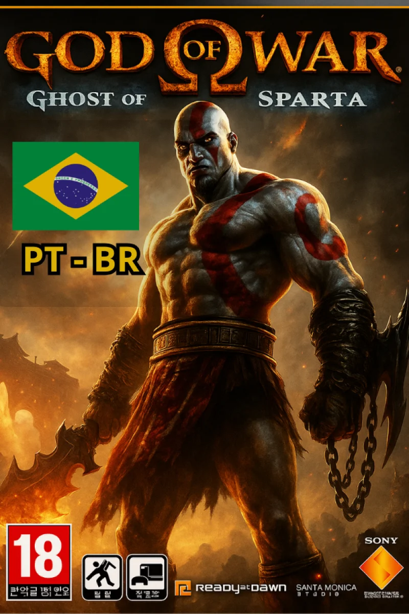 God Of War : Ghost Of Sparta Pt-Br